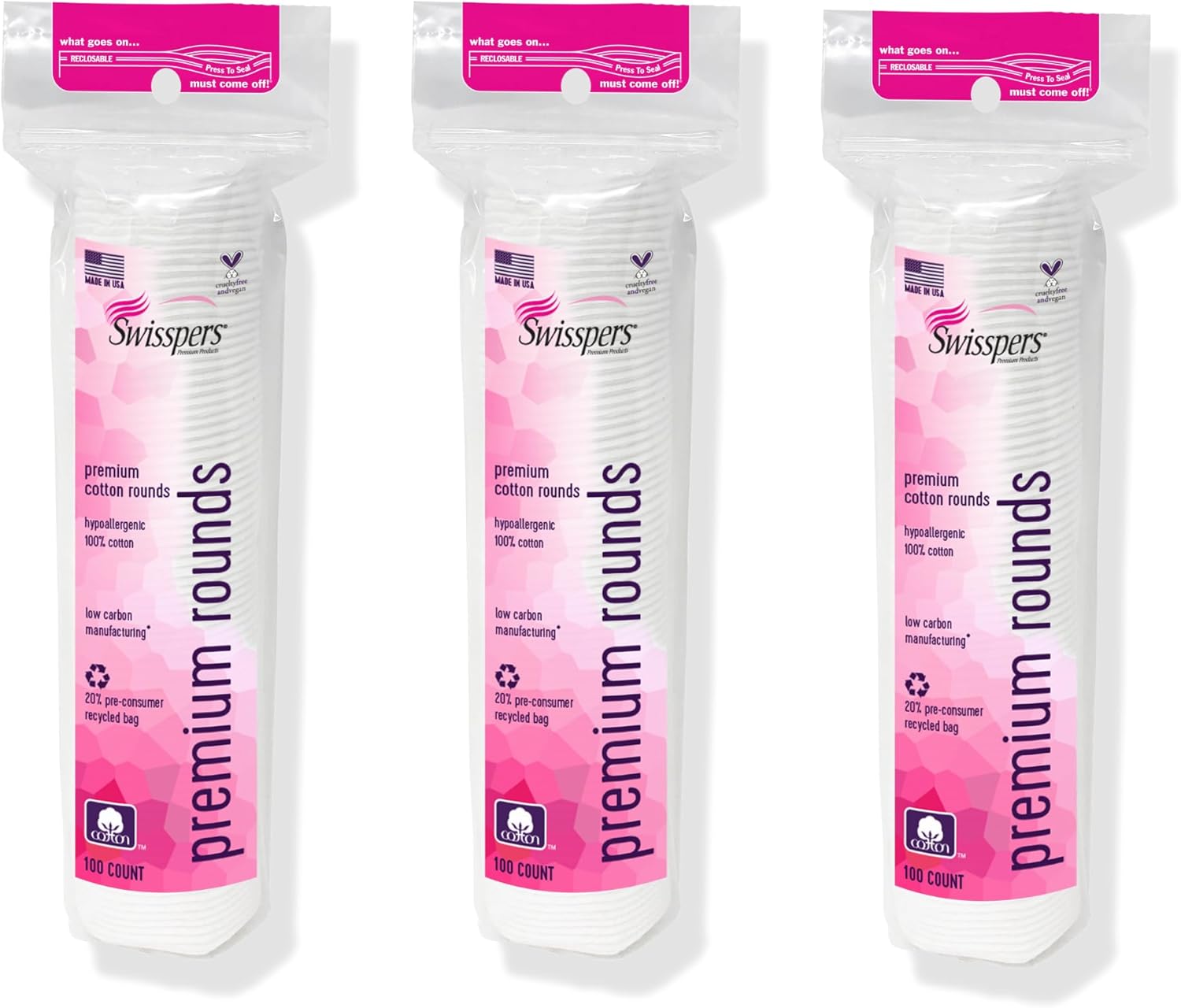 Skincare Xxl - Dual Sided Cotton Rounds for Makeup