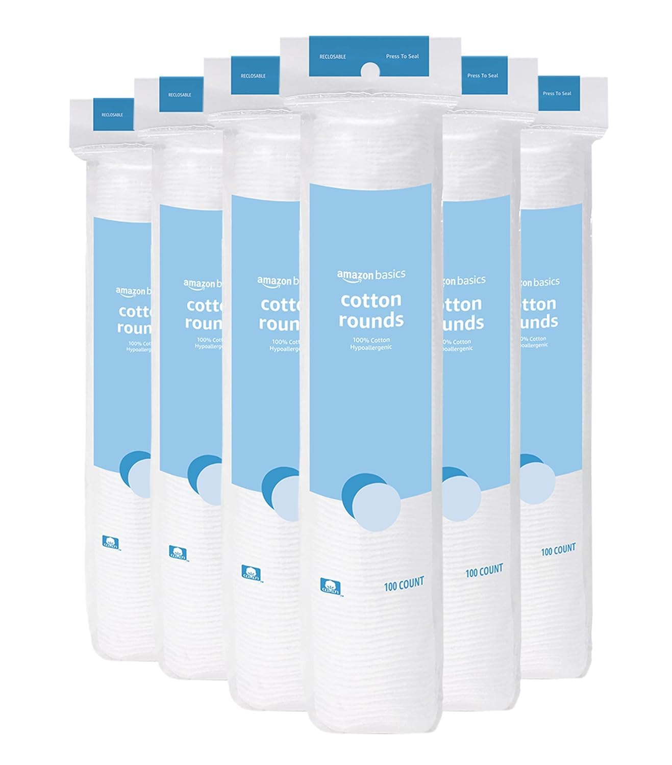 Skincare Xxl - 100% Cotton Rounds for Makeup Removal
