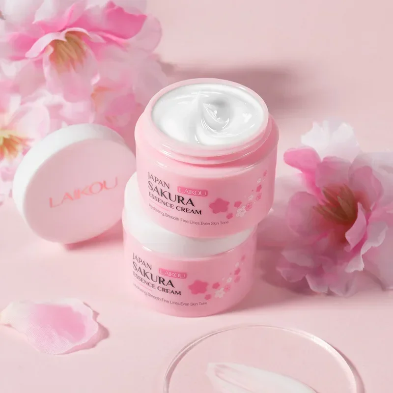 LAIKOU Japan Sakura Face Cream - Skincare Niacinamide ulasan dan harga