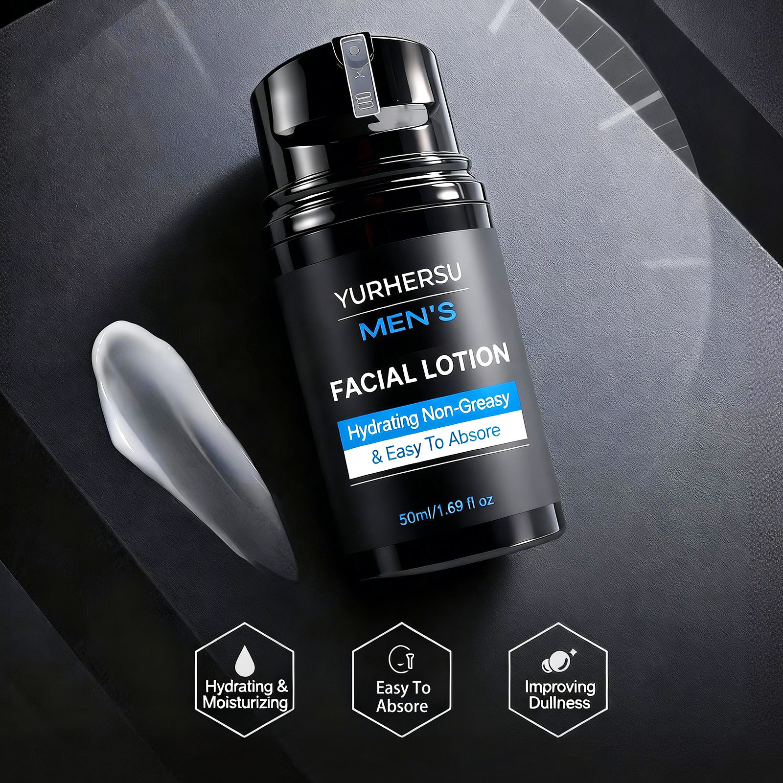 Men's Moisturizing Lotion Face - Skincare Niacinamide ulasan dan harga