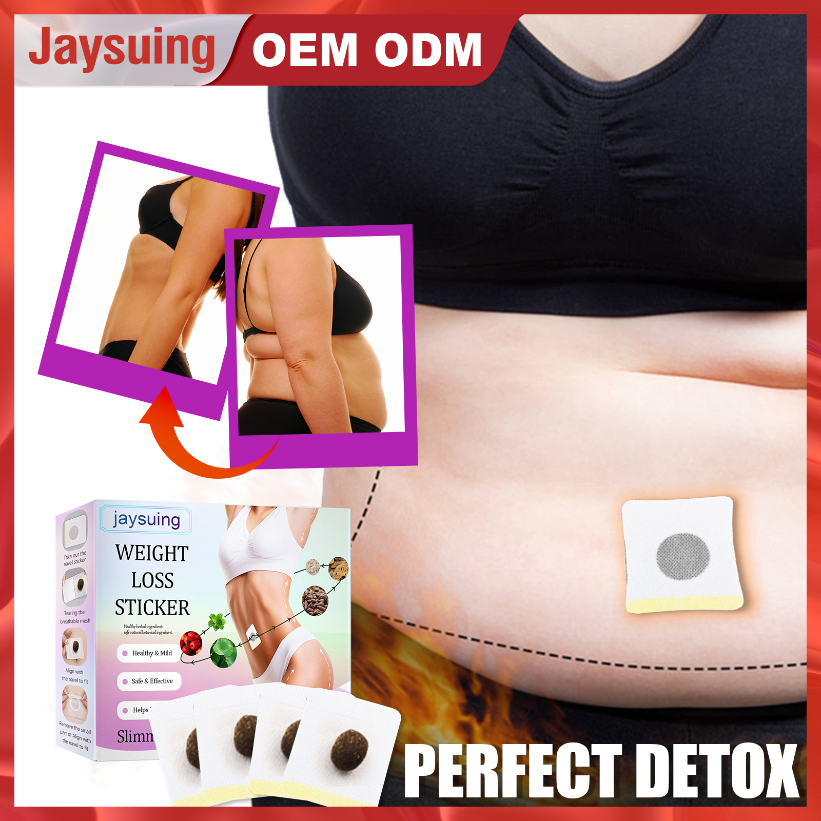 Body Firming Navel Patch Belly - Skincare Herbal ulasan dan harga