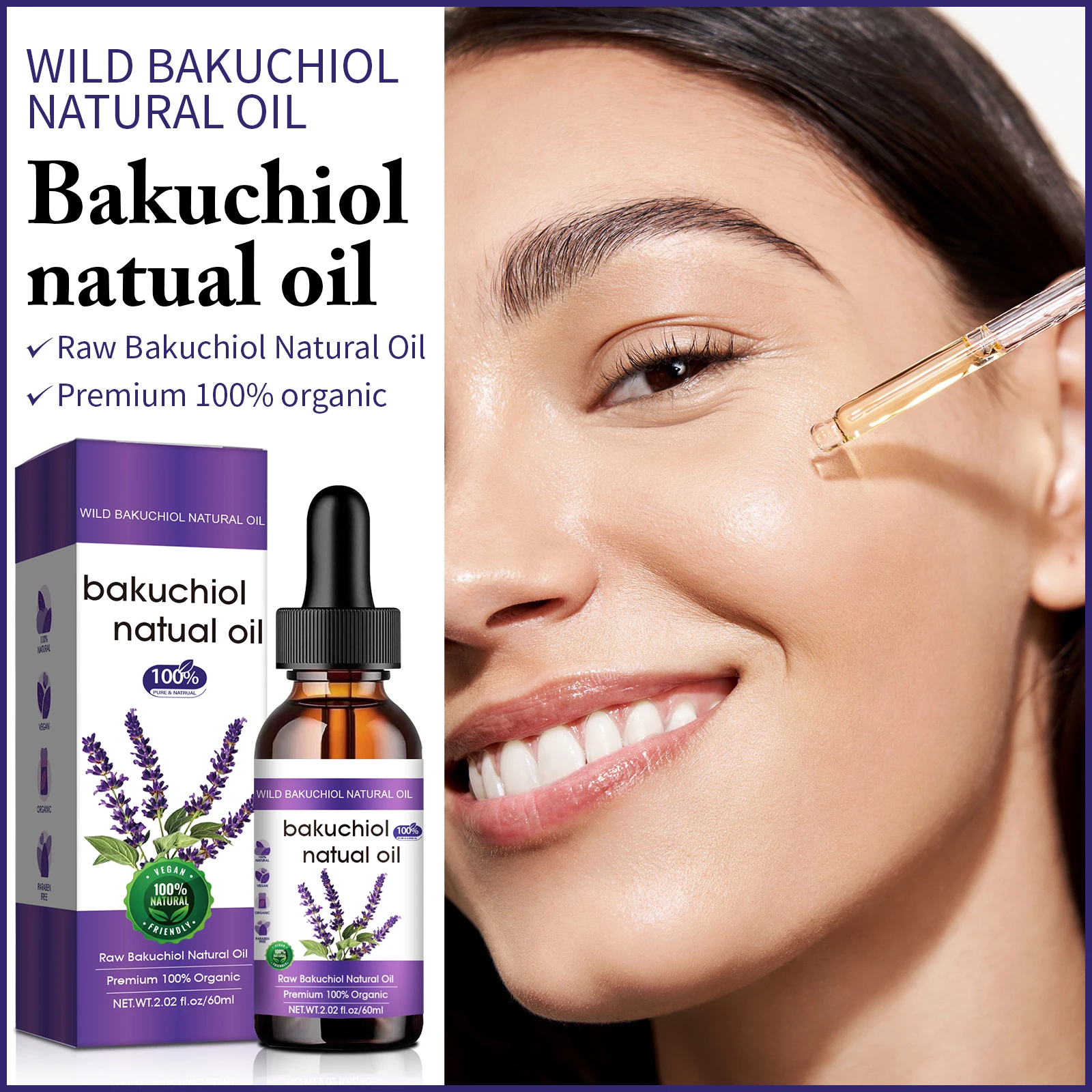Botanical Anti-Aging Face Oil  - Bakuchiol Retinol Alternative ulasan dan harga