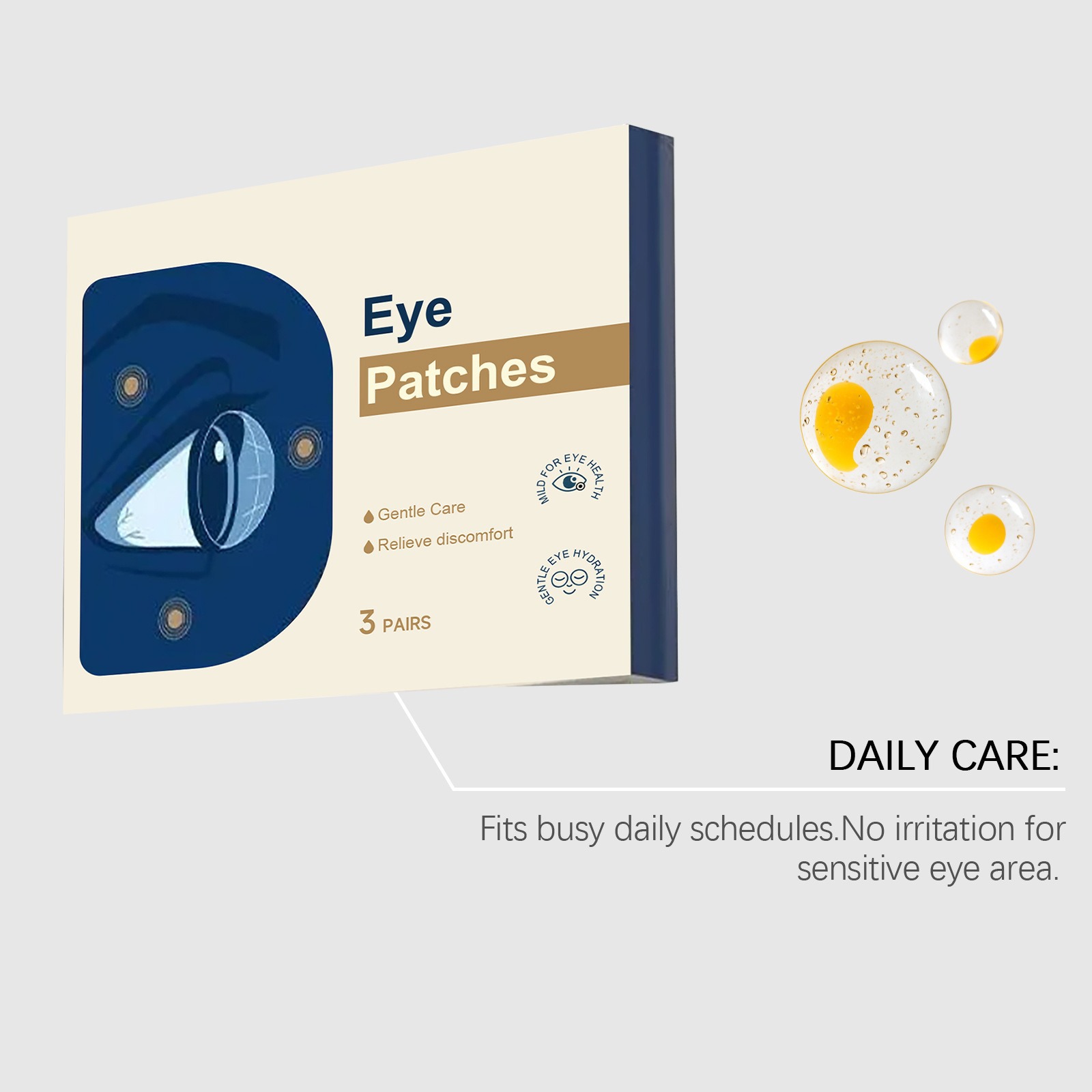 Mint Eye Soothing Patch Provid - Skincare Herbal ulasan dan harga