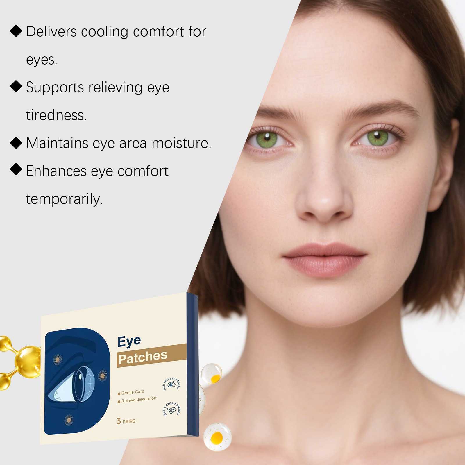 Mint Eye Soothing Patch Provid - Skincare Herbal ulasan dan harga