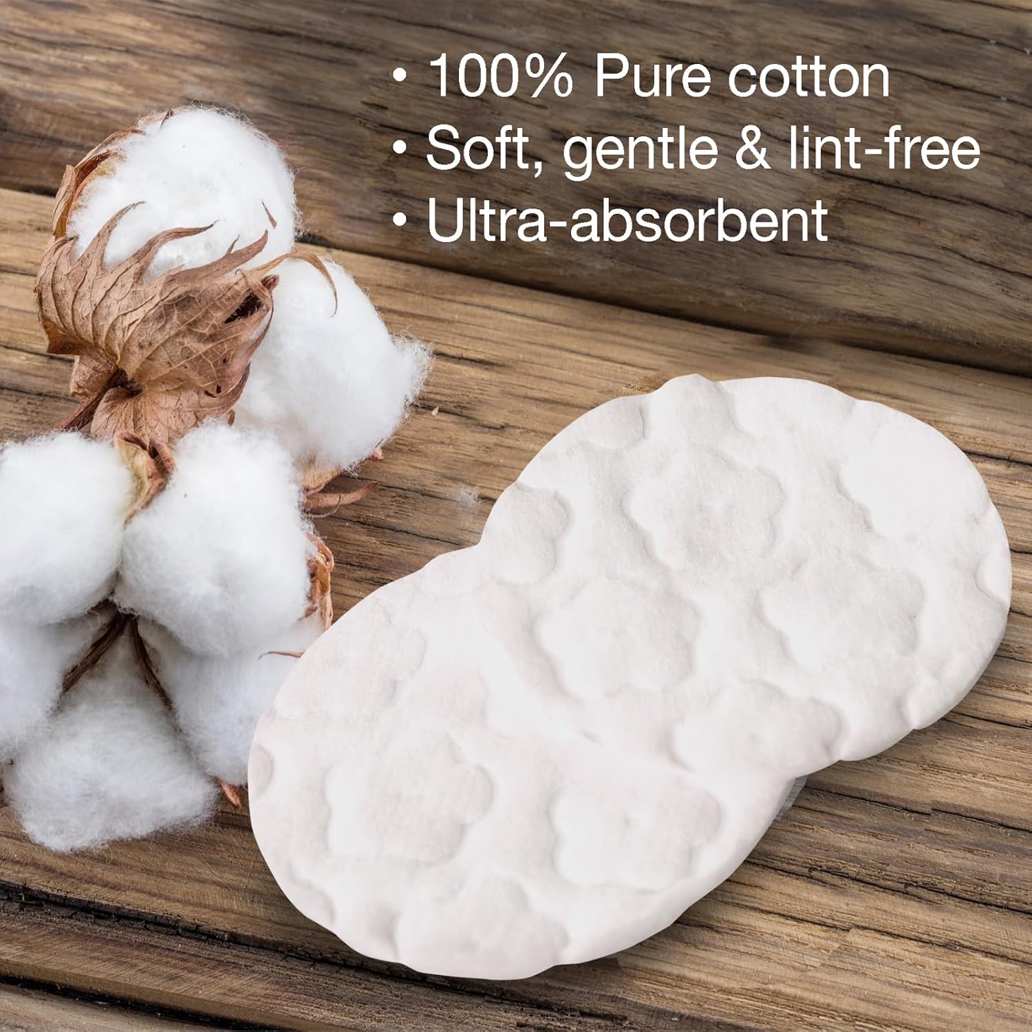 Premium Cotton Rounds 100% Nat - Skincare Xxl ulasan dan harga