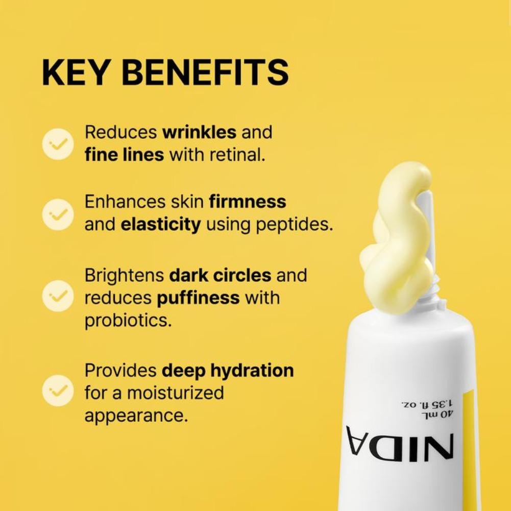 NIDA 40ml Retinol Peptide Comp - Eye Cream Peptide ulasan dan harga