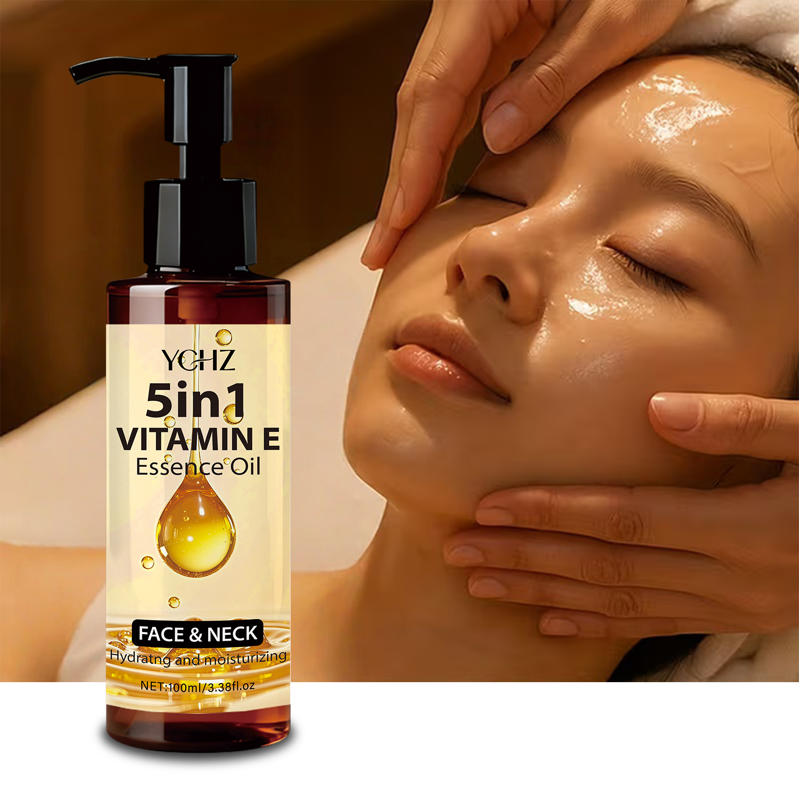 Vitamin E Essential Oil--Natur - Skincare Niacinamide ulasan dan harga
