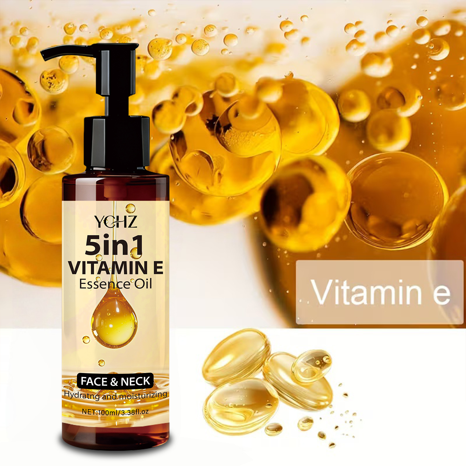 Vitamin E Essential Oil--Natur - Skincare Niacinamide ulasan dan harga