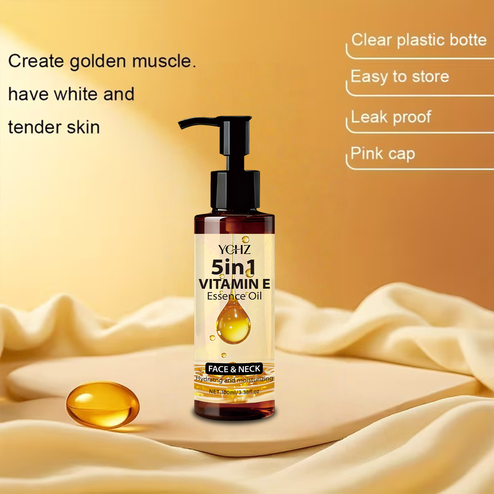 Vitamin E Essential Oil--Natur - Skincare Niacinamide ulasan dan harga