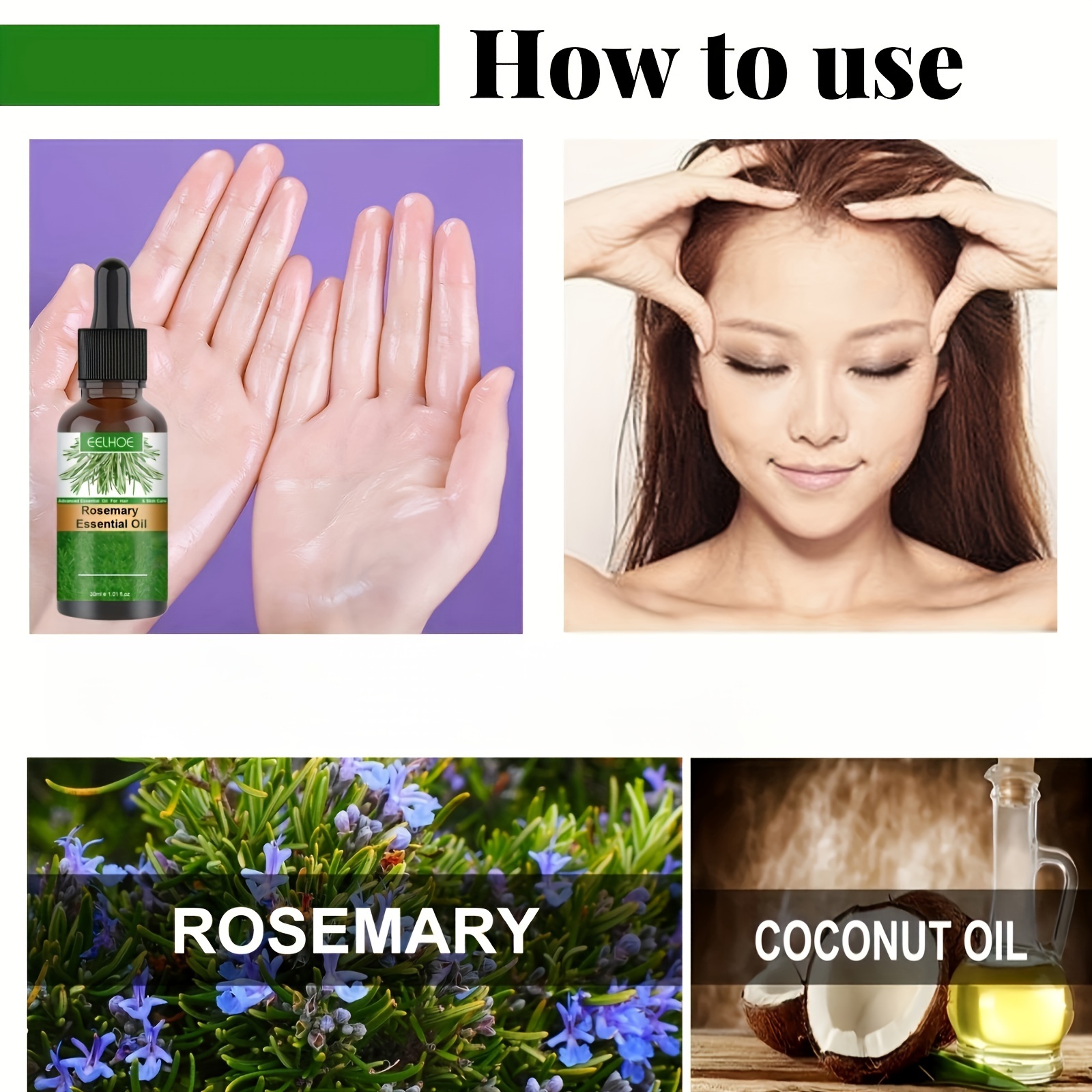 1.01oz Rosemary Hair Essential - Squalane Oil Lightweight ulasan dan harga