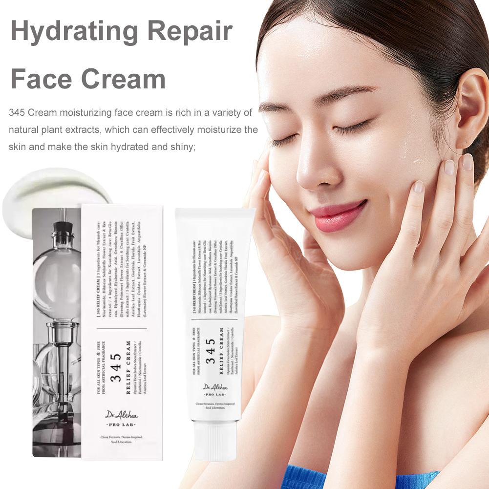 345 Relief Cream Moisturizer F - Skincare Niacinamide ulasan dan harga