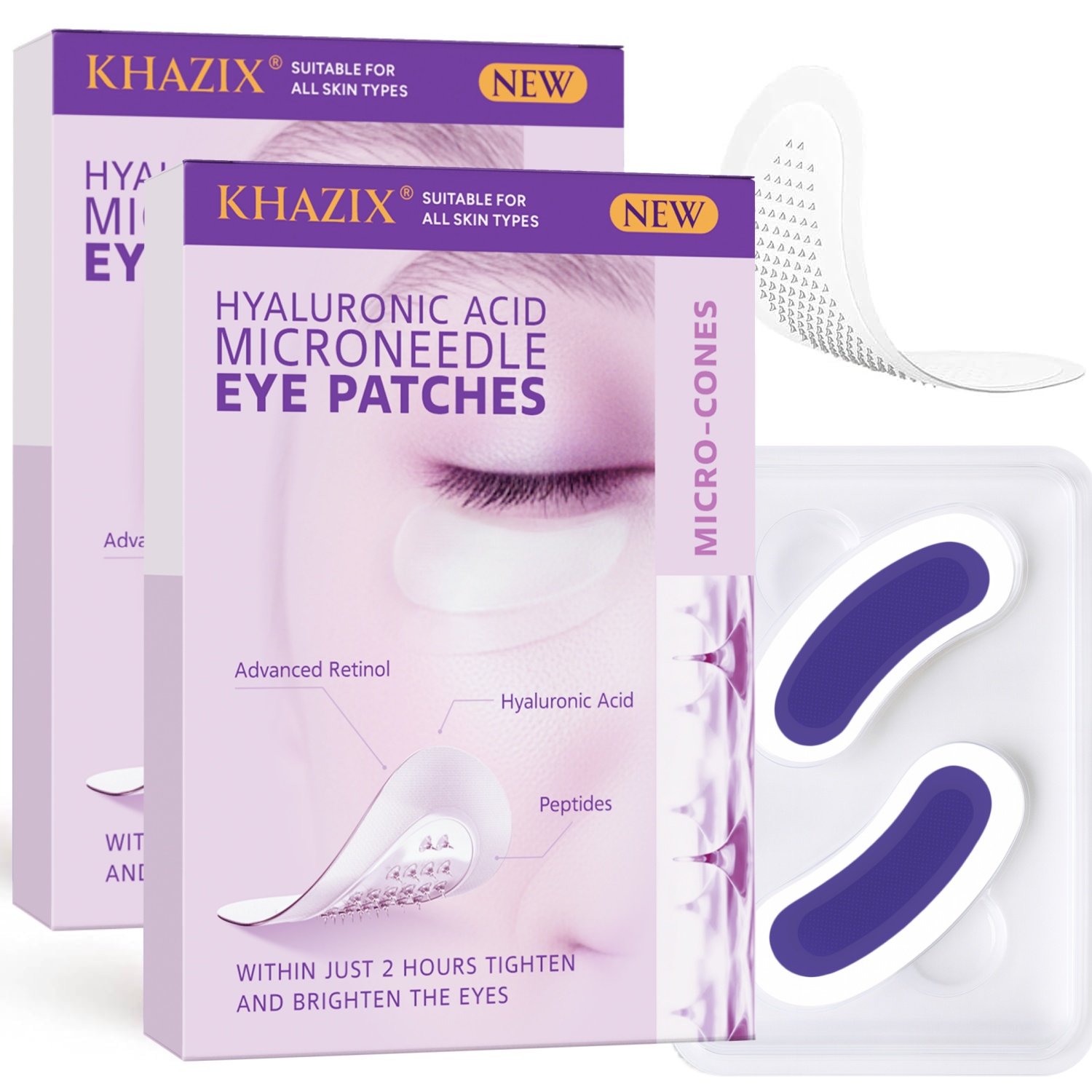 Retinol Microneedle Eye Patche - Eye Cream Peptide ulasan dan harga