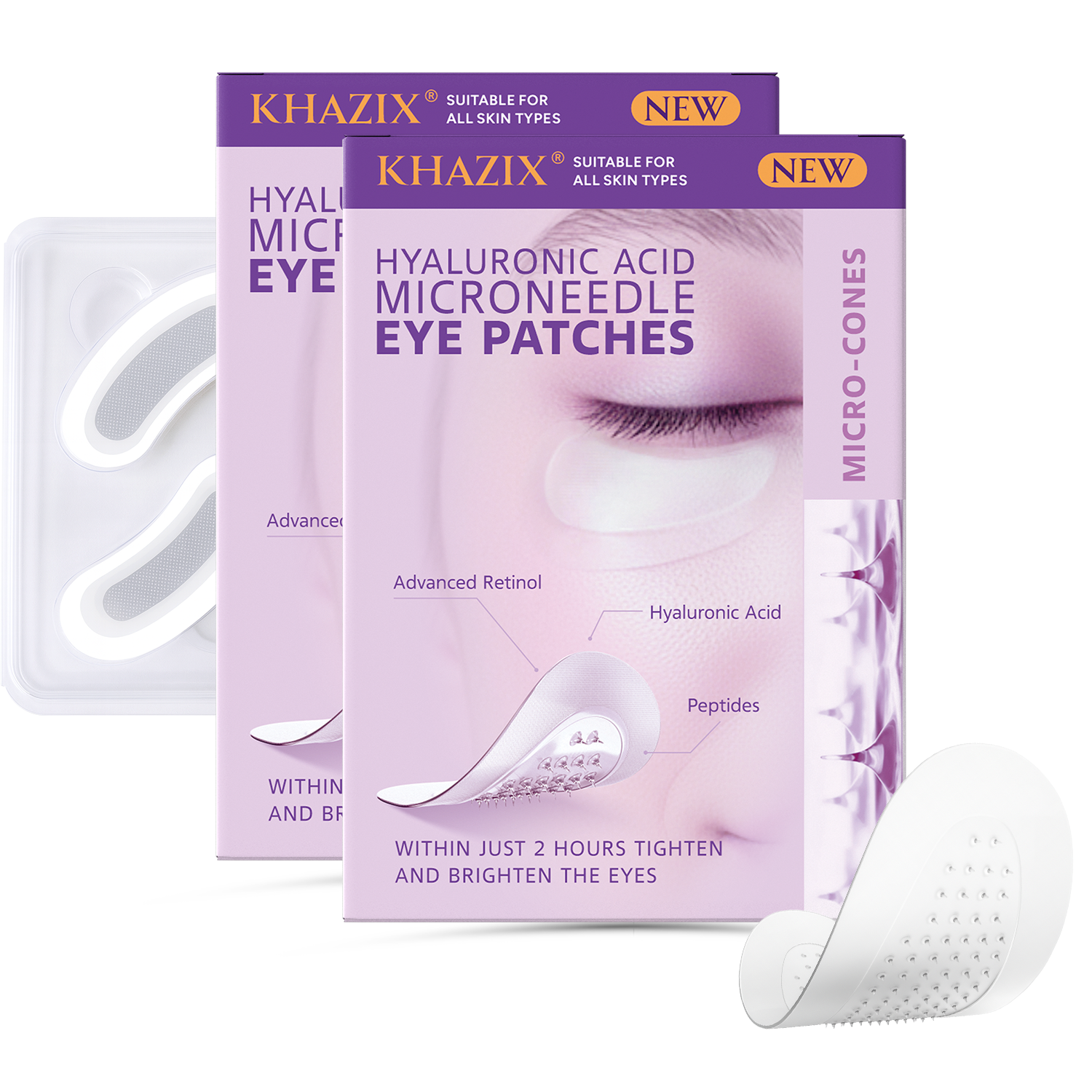 Retinol Microneedle Eye Patche - Eye Cream Peptide ulasan dan harga